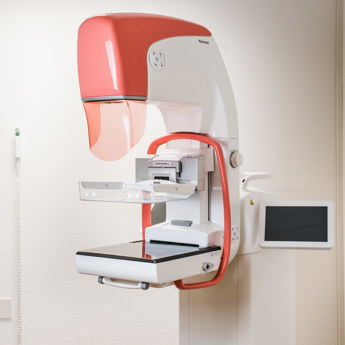 Strahlensparende, volldigitale Mammographie mit 3D-Verfahren (Tomosynthese)